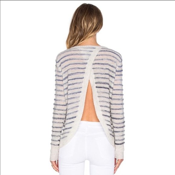 Pam & Gela Cross Back Sweater - Picture 3 of 16